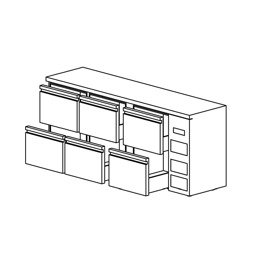 FRIONOR refrigerated back bar