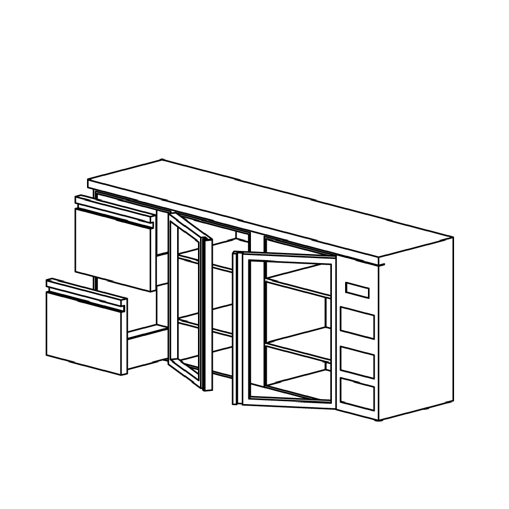 FRIONOR refrigerated back bar