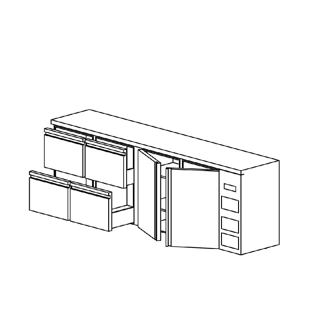 FRIONOR refrigerated back bar