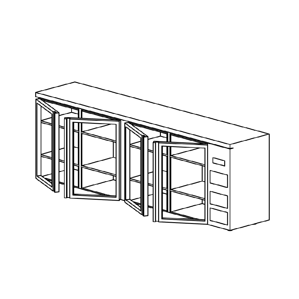 Arrière bar réfrigéré FRIONOR